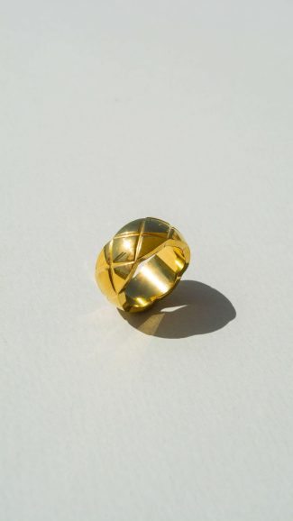 Επιχρυσωμένο 18K δαχτυλίδι