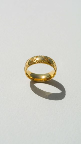 Επιχρυσωμένο 18K δαχτυλίδι