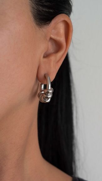 Επιχρυσωμένα 18K σκουλαρίκια